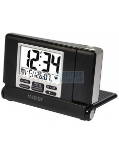 Réveil à projection WT525 noir
